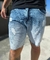 Bermuda Titular Jeans Blue Degrade - SKY CLEAN RASGADO