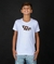 Camiseta Titular Kids Degrau Colorido - BRANCO