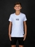Camiseta Titular Kids Transparent Plate - BRANCO