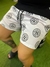 15370.111 - Short Praia Titular Jeans Fashion Soccer White Ball