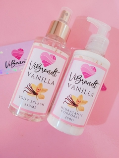 Kit Body Splash 250 ml + Hidratante 250 g. ViBrandt. Várias fragrâncias