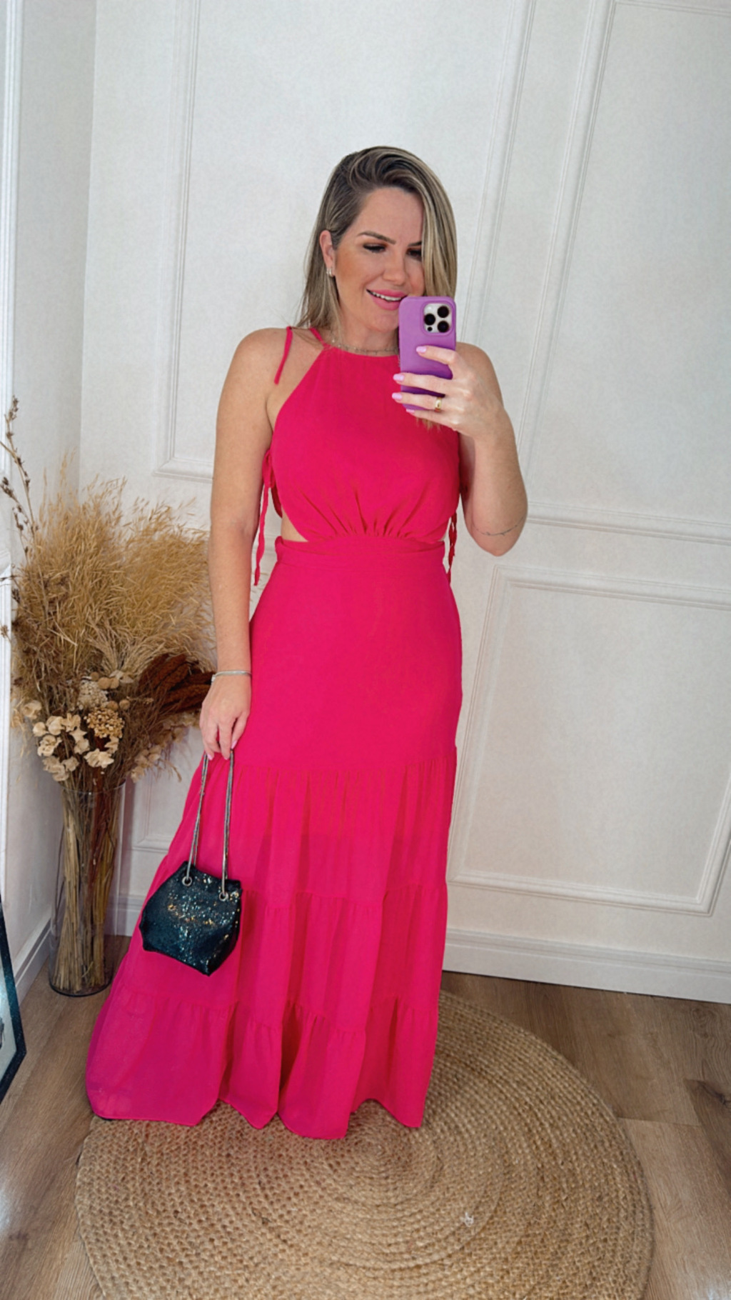 Vestido loja sale chifon