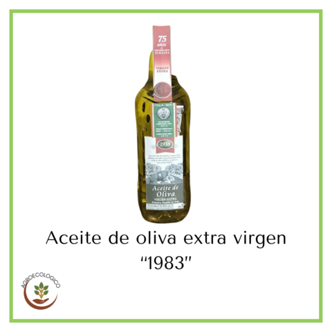 Aceite de oliva extra virgen "1983" 1 litro