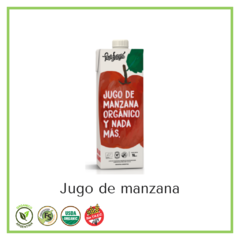 Jugo exprimido de manzana orgánico "Pura Frutta" 1 litro - comprar online