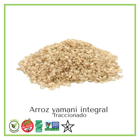 Arroz yamaní integral "Pampa´s Rice" 500 grs- fraccionado