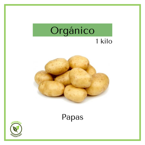 Papas orgánicas 1 kilo -