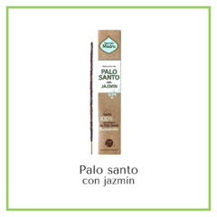 Sahumerio palo santo "Sagrada Madre" con jazmín