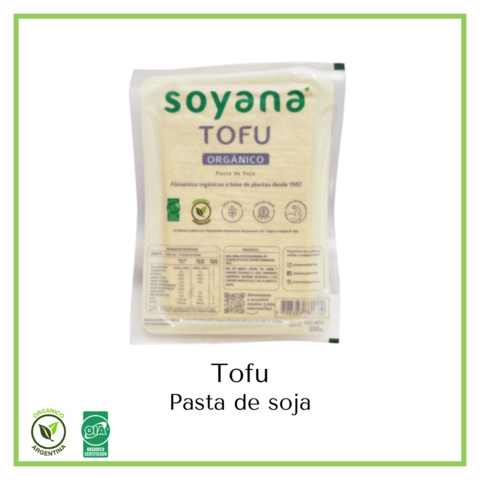 Tofu, pasta de soja "Soyana" orgánico 350 grs
