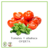 Tomates 1,5 kilo + albahaca 1 atado - Promo