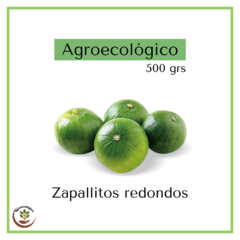 Zapallitos redondos - agroecológico 500 grs