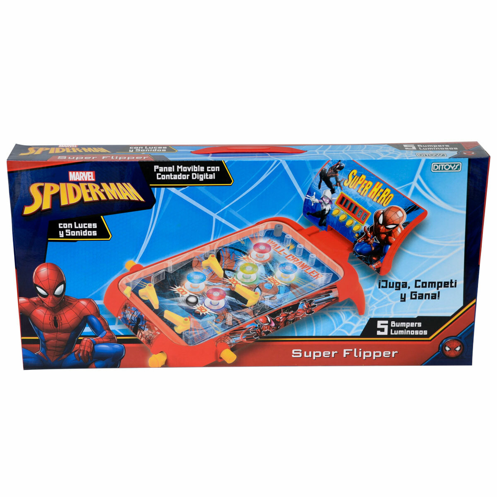Super Flipper Spiderman DITOYS 2408 - La Maleta