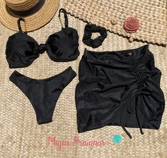 KIT MODA PRAIA PRETO GLOW (SOB ENCOMENDA)