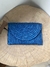 Bolsa Clutch Palha Azul Marinho - comprar online