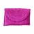 Bolsa Clutch Palha Pink