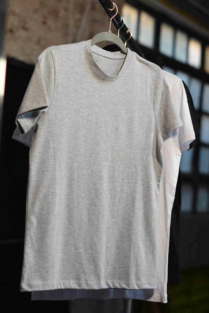 PACK Remera RELAX hombre cuello redondo Basiqual