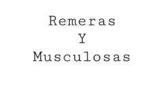 Banner de la categoría Remeras y musculosas