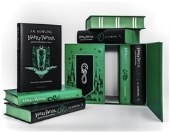 HARRY POTTER - Complete Hardback Box Set (x7) Slytherin House Edition