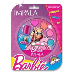 Kit Esmalte + Make Infantil Impala Barbie Girl Power