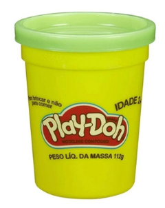 Massa de modelar Play-doh individual verde