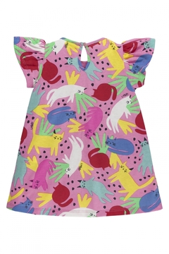 Vestido rosa gato Up Baby - comprar online