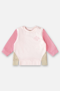 Conjunto blusão e calça moletom rosa mary Up Baby na internet