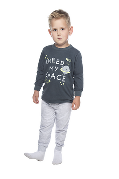 Pijama space cinza -Have Fun