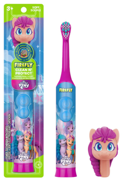 Escova de dente eletrica infantil importada Firefly My little Poney