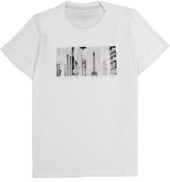 Camiseta infantil Ogochi MC Concept Slim cidade