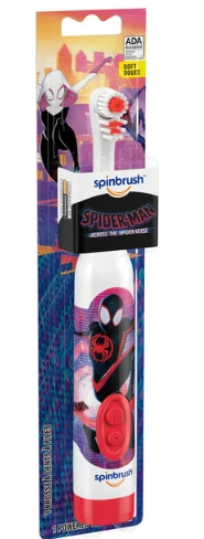 Escova de dente eletrica infantil importada Spinbrush Homem Aranha - comprar online