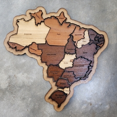 Quebra cabeça do Mapa do Brasil