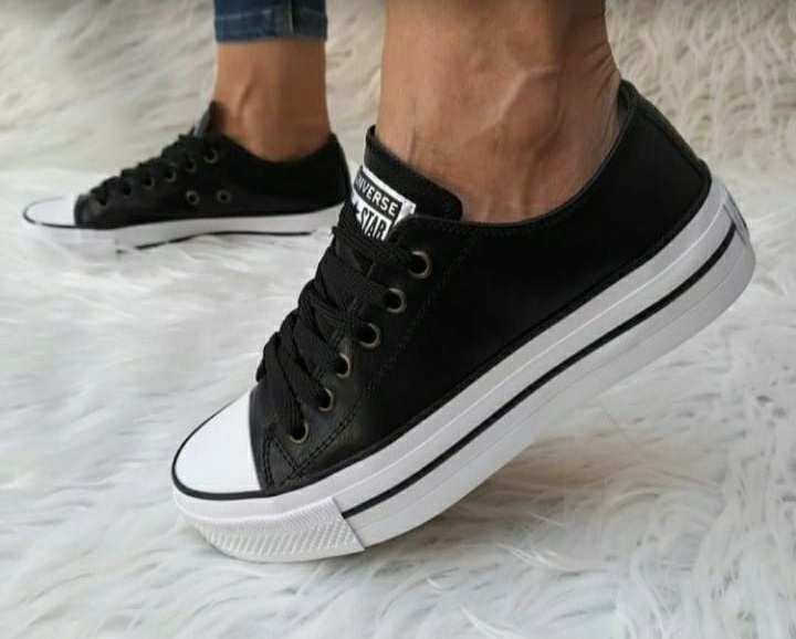 Converse deals tipo cuero
