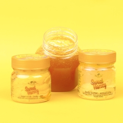Kit Sweet Honey Anticelullite Body Butter + Sugar Scrub - By SaraC
