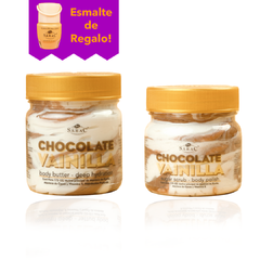 Kit Chocolate Vainilla Deep Hydration Body Butter + Sugar Scrub