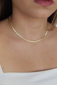 Chocker Malha Desenhada - comprar online