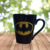 Taza de cerámica bombé Batman