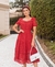Vestido Midi Beatriz Vermelho - comprar online