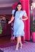 Vestido Bianca Azul Claro - comprar online