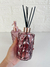 Kit saboneteira e difusor rosa de vidro UZ - comprar online