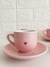 Jogo de xícaras de porcelana detalhe coração L’ Amour na internet