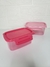 Kit de potes rosa com trava - loja online