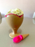 Taça para sorvete com colher (unidade) - Bazar Vitória
