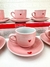 Jogo de xícaras de porcelana detalhe coração L’ Amour - comprar online