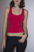 Musculosa Basic roja en internet