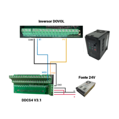 Imagem do Kit Spindle 2.2kw 3cv ER20 Mecânico - Referência: COD- 1206