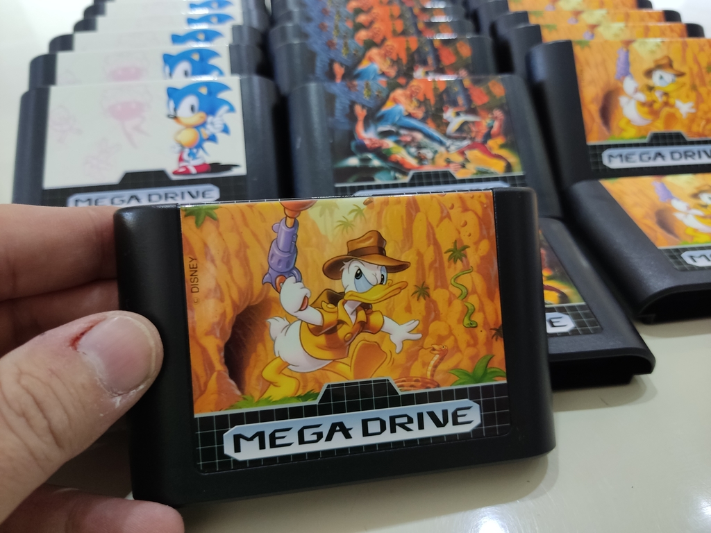 Quais dois cartuchos de Mega Drive - O Bom do Videogame