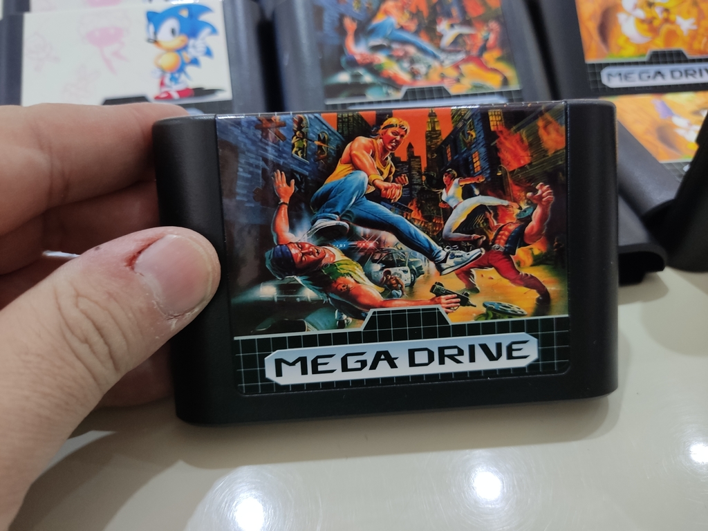 Quais dois cartuchos de Mega Drive - O Bom do Videogame