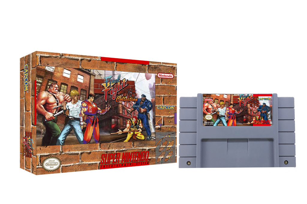 Final Fight collection os 4 jogos em 1 com caixa lacrado