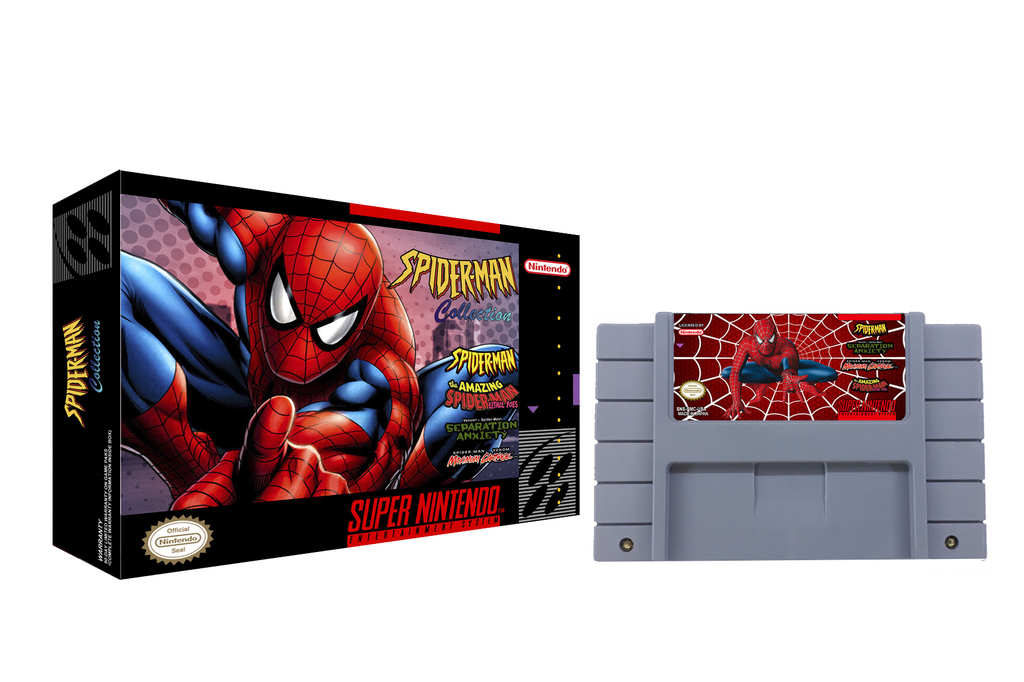 Spider-man collection 4 jogos do Spiderman em 1 para Super