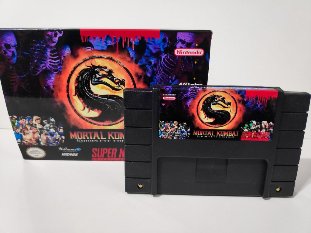 Mortal Kombat Komplete Edition (os 4 jogos em 1) com caixa lacrado