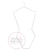 Percha Exhibidor Silueta De Mujer Colgante Alambre - comprar online